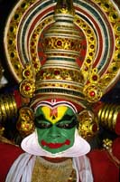 Kathakali dancer, Kerala
